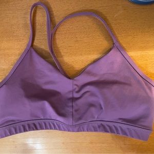 Purple FLEO Sports Bra